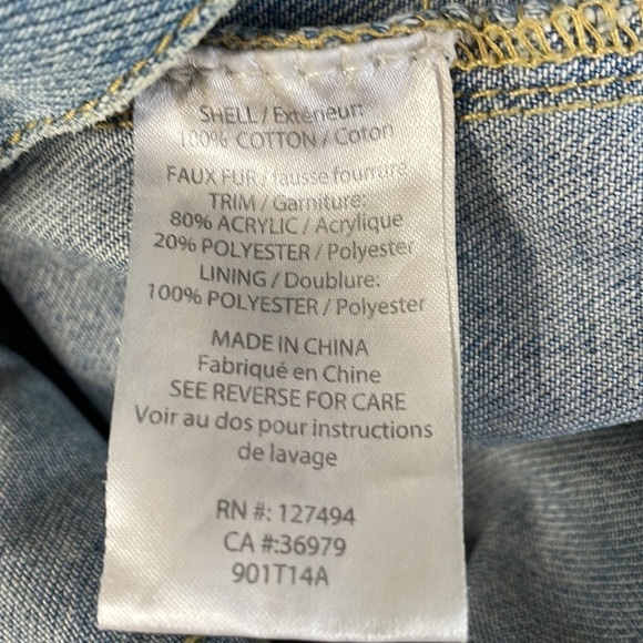 Heartloom Light Blue Jean Jacket - Picture 6 of 7